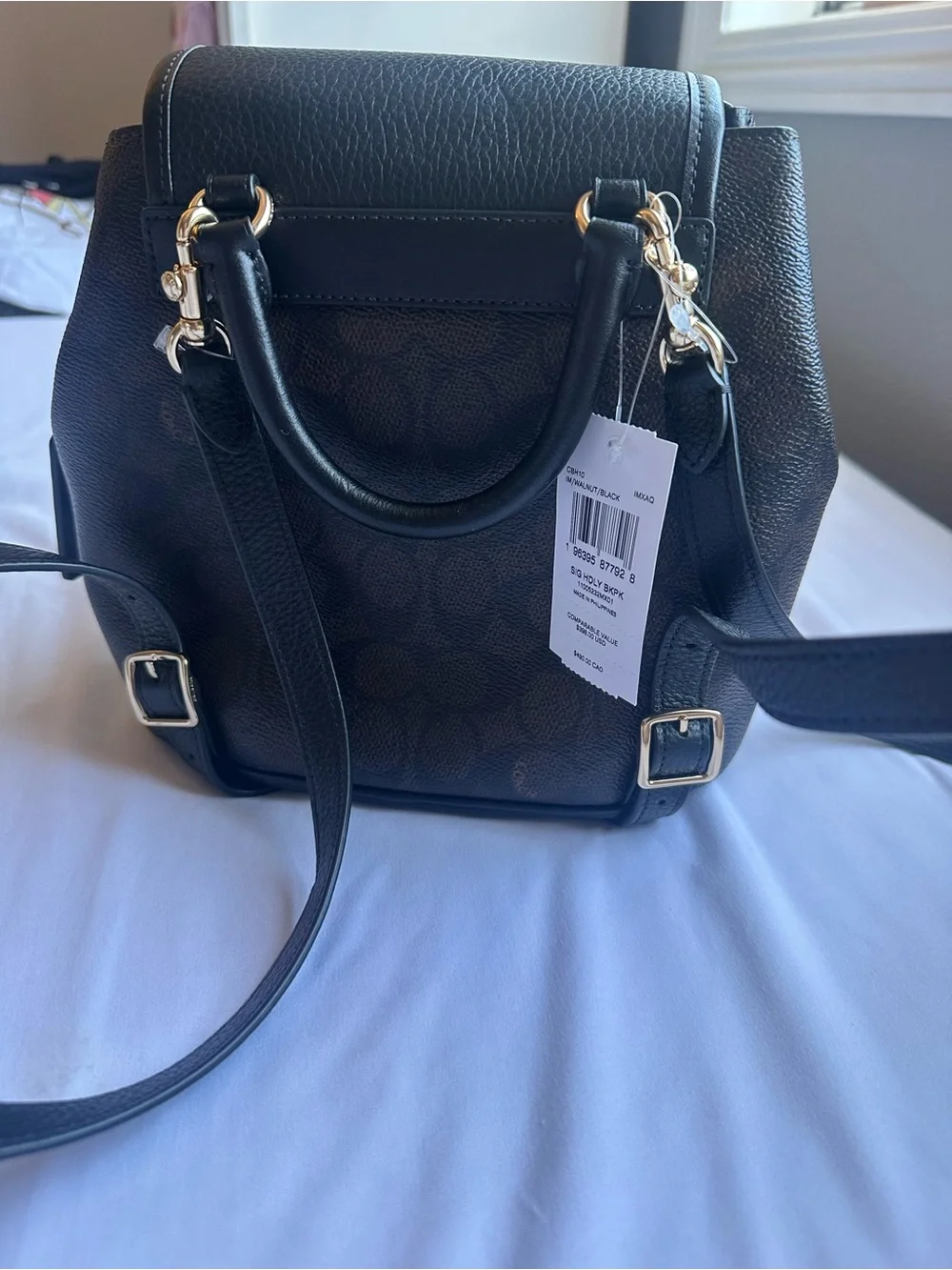 Coach Hadley Mini Backpack with Gold Hardware